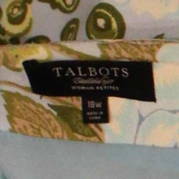 Talbots Floral Skirt - Sz 18 - Picture 3 of 4
